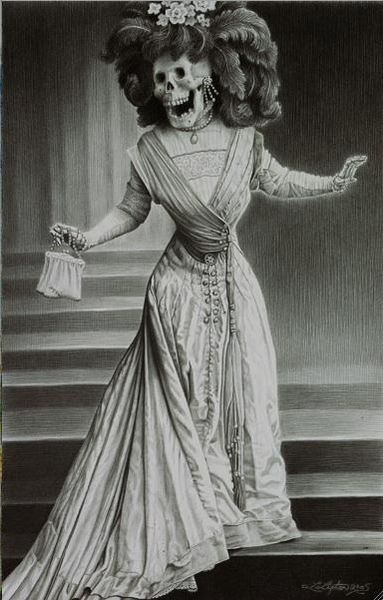 La Catrina - Laurie Lipton