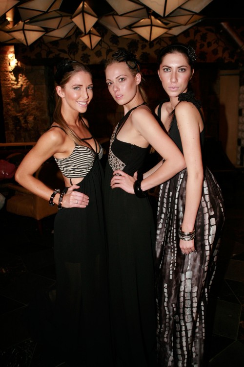 Three models wearing Talulah designs
