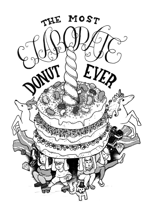 Elaborate Donut Cravings.