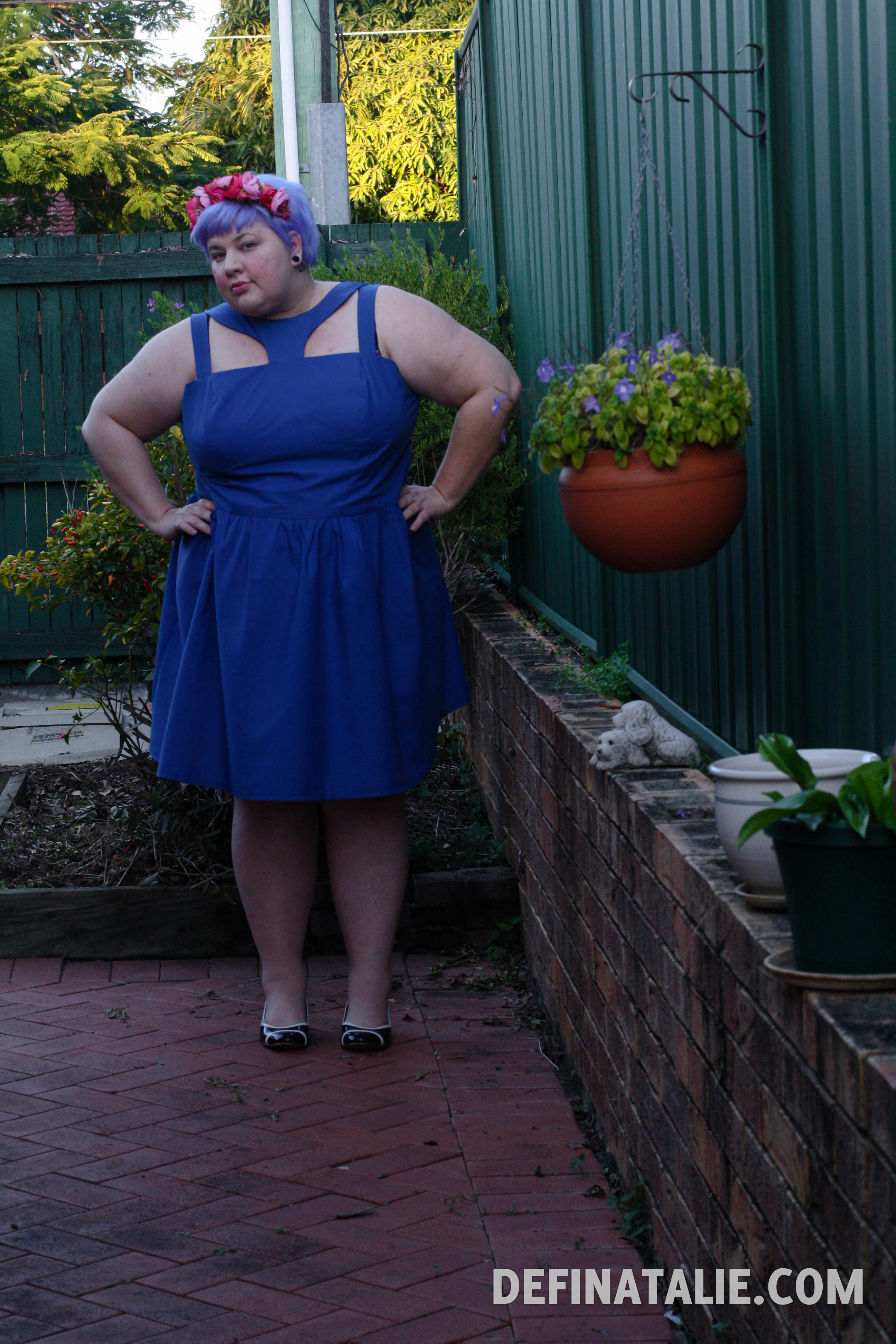 T-bar dress, from Tumblr to my body.