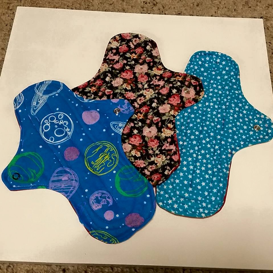 True story I sew my own pads.